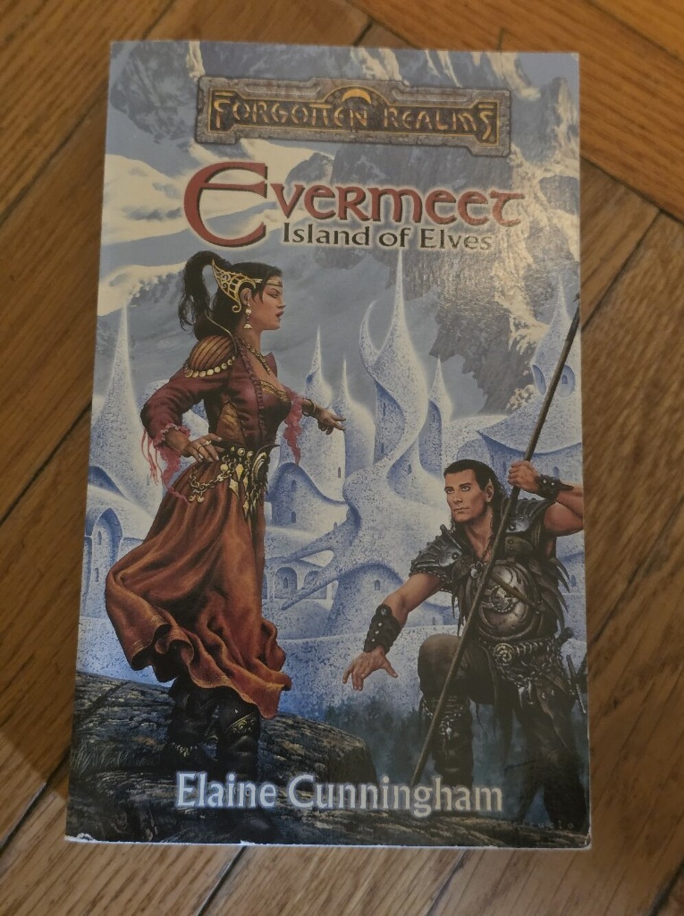 Evermeet Island of Elves by Elaine Cunningham - Fantasy Paperback